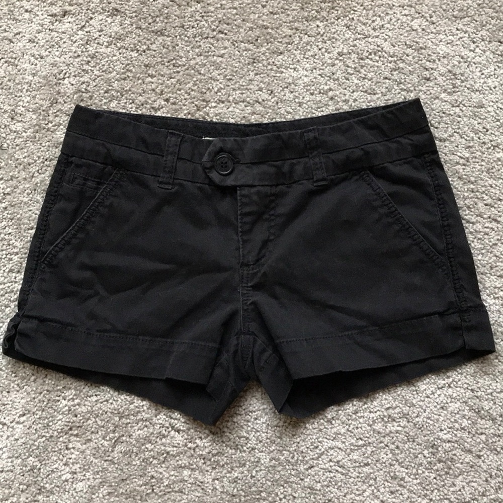 Black Short Shorts